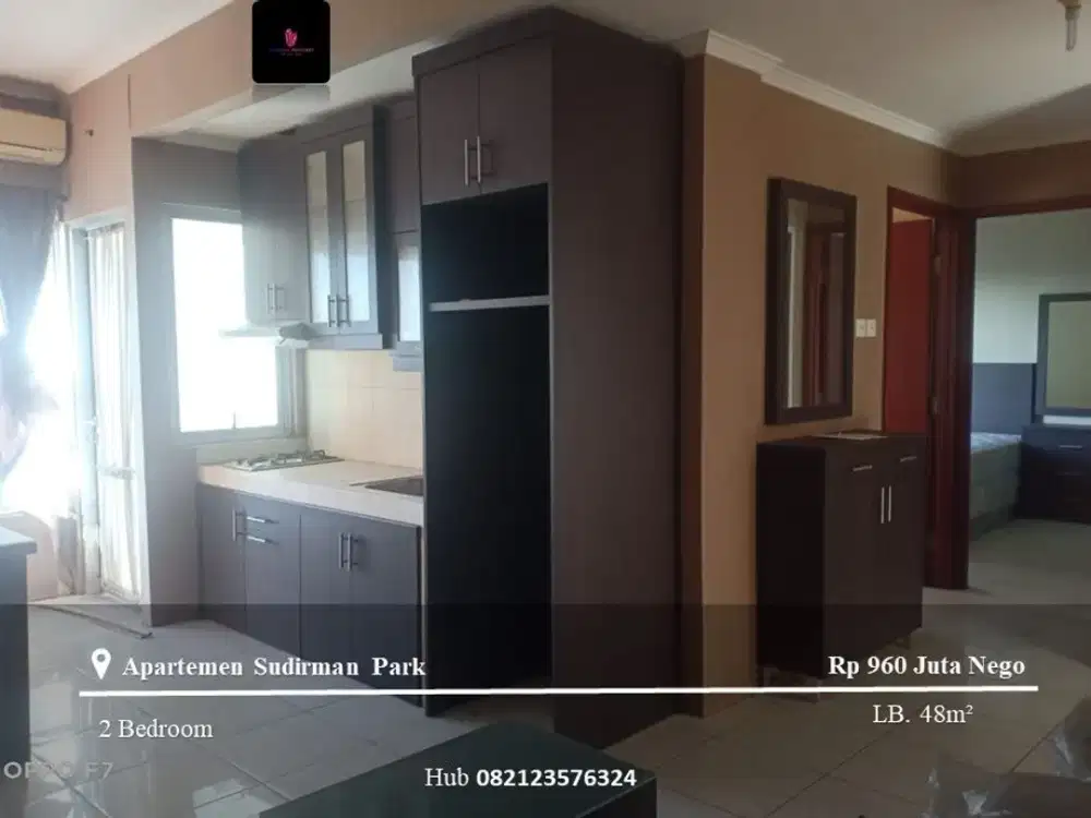 DIjual Apartement Sudirman Park Mid Floor 2BR Full Furnished