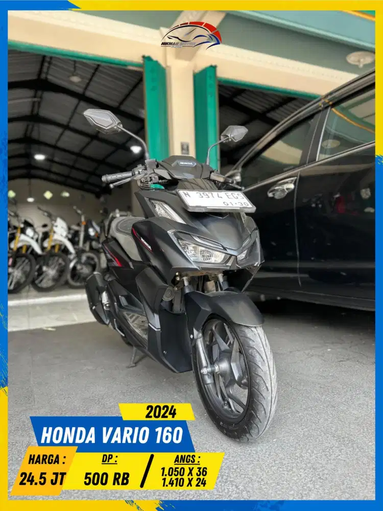 HONDA VARIO 160 ABS 2024 SIAP ANGKUT BOSSKU HIKMAH MOTOR KEPUH MALANG