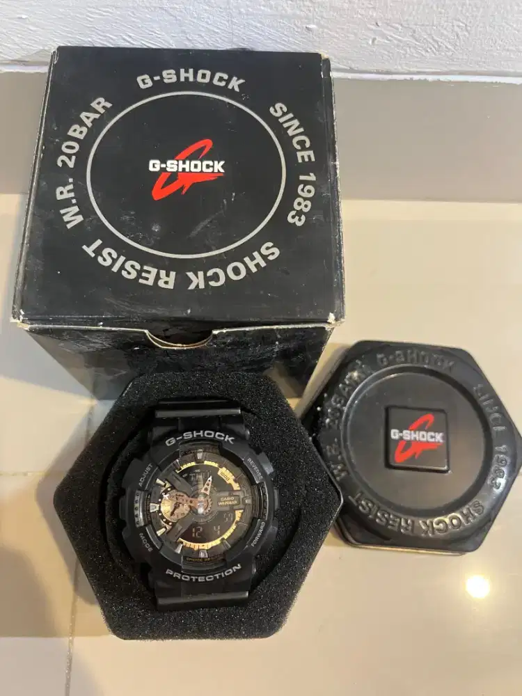 G-Shock GA110 Black Rosegold