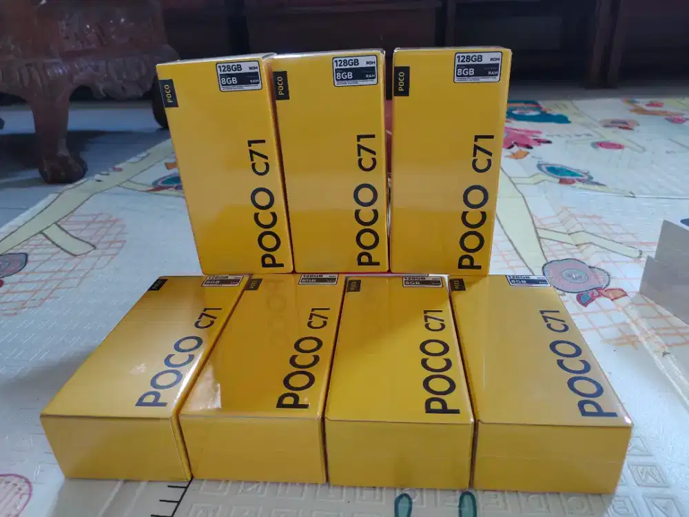 Poco C71 Ram 4/128 Baru Garansi Resmi