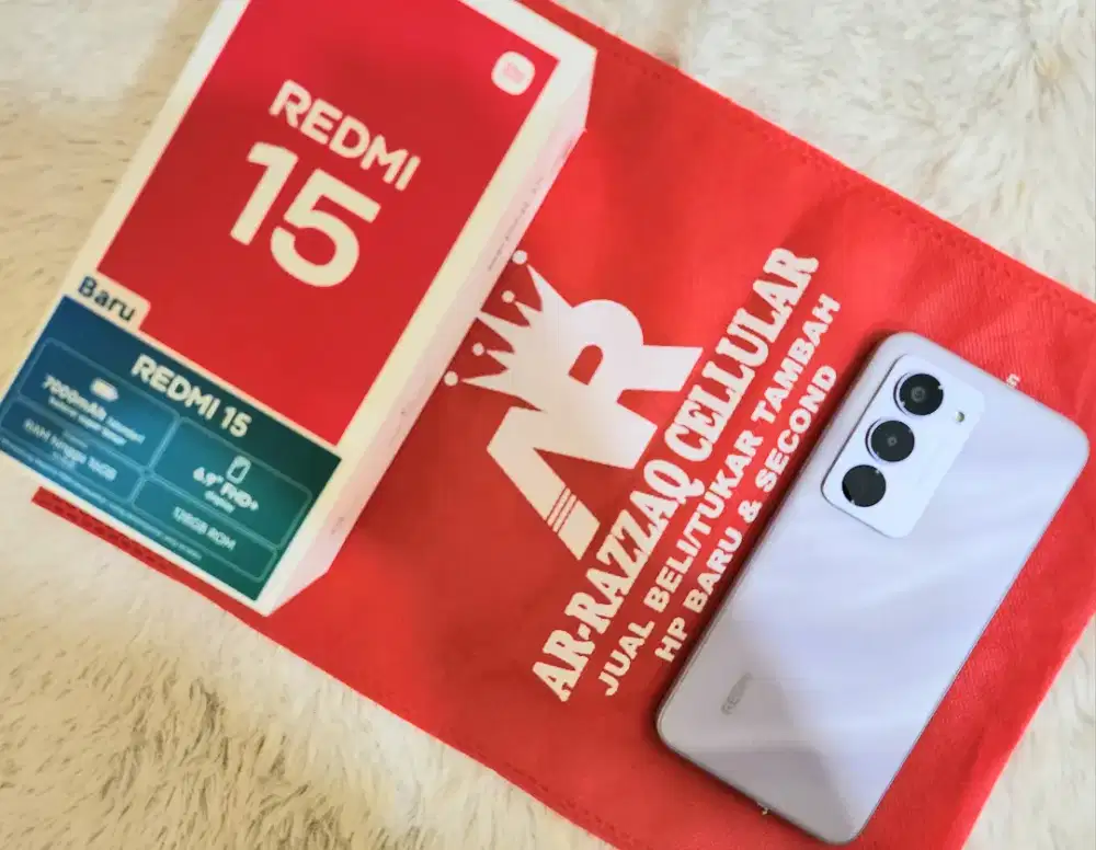 Xiaomi REDMI 15 8/128 BATERAI 7000 mah