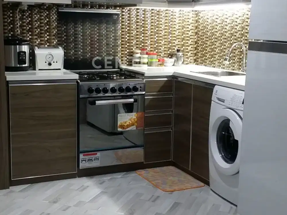 APARTEMEN HOEK FULL FURNISHED 3KT GADING MEDITERANIA SIAP HUNI