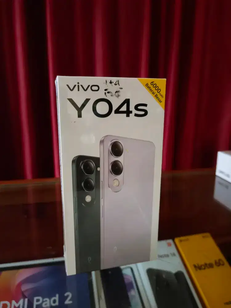 Vivo Y04s New Fresh Ram 4/128 Garansi resmi