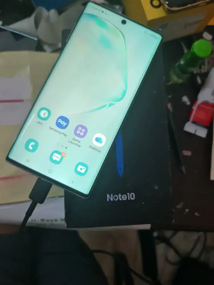 Murah hp samsung Note 10 8/256 lkp mulus,  bs TT