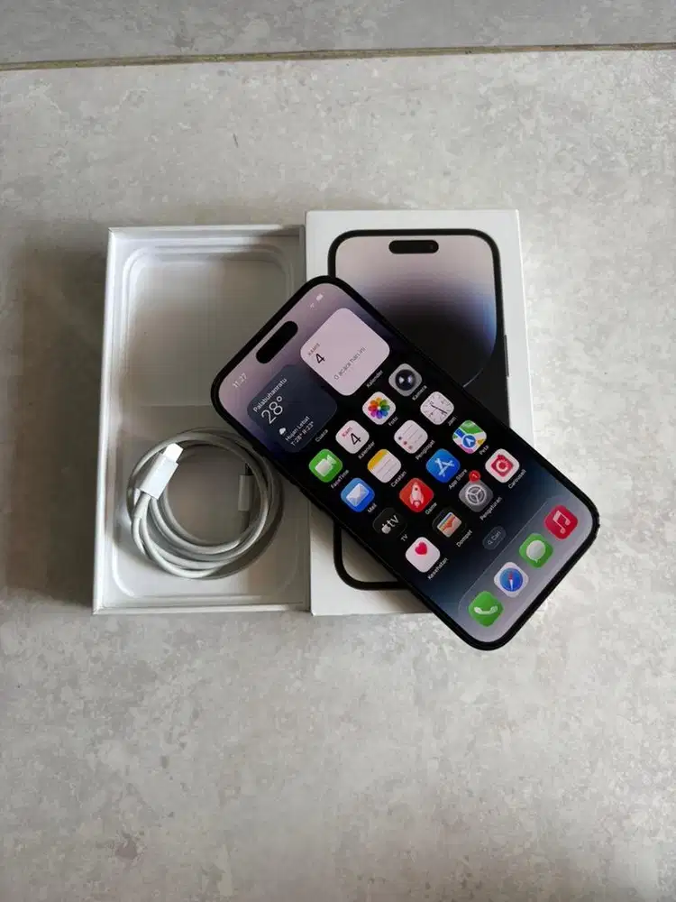 Iphone 14 pro 128gb space black ibox