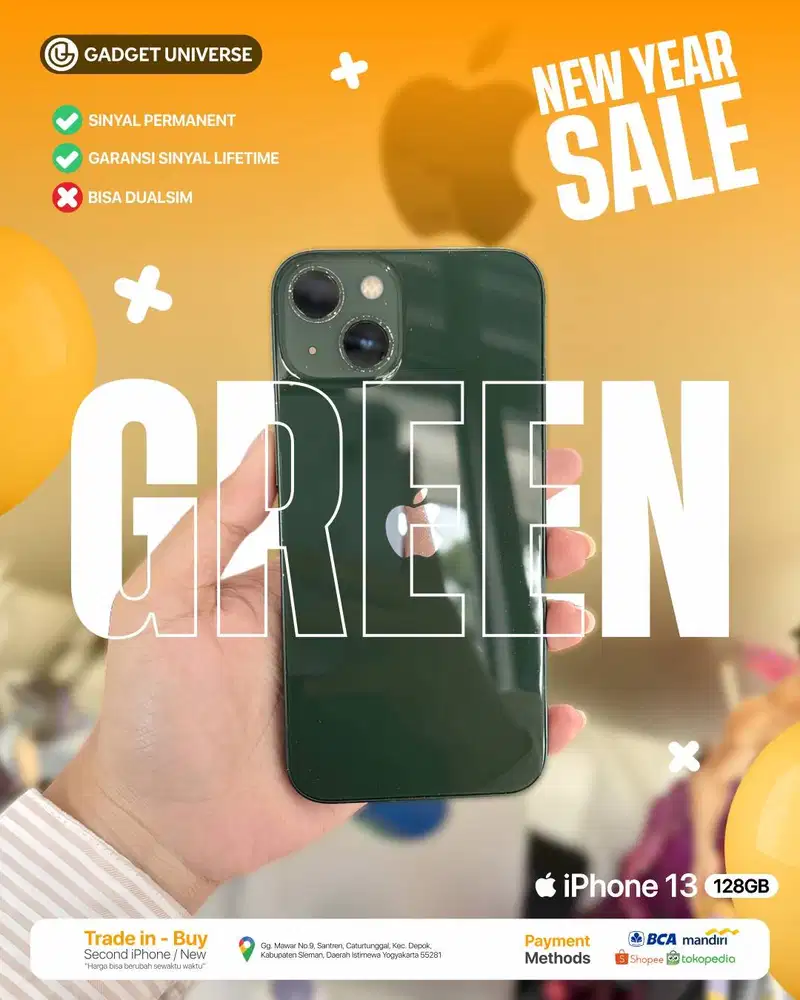 iPhone 13 128Gb Beacukai