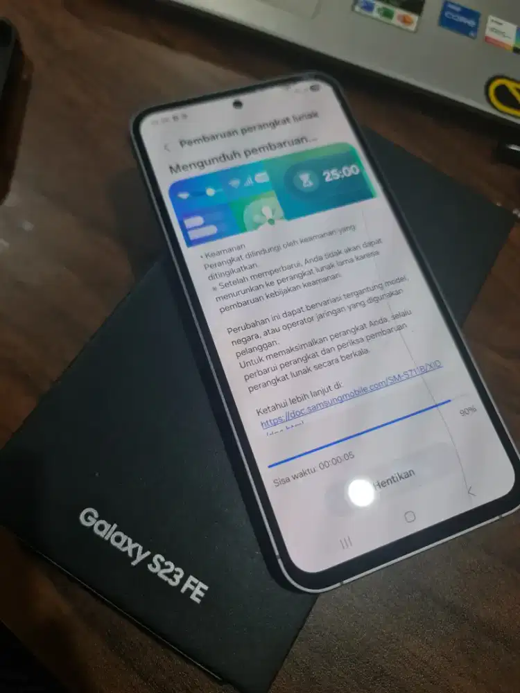 SAMSUNG S23 FE lengkap