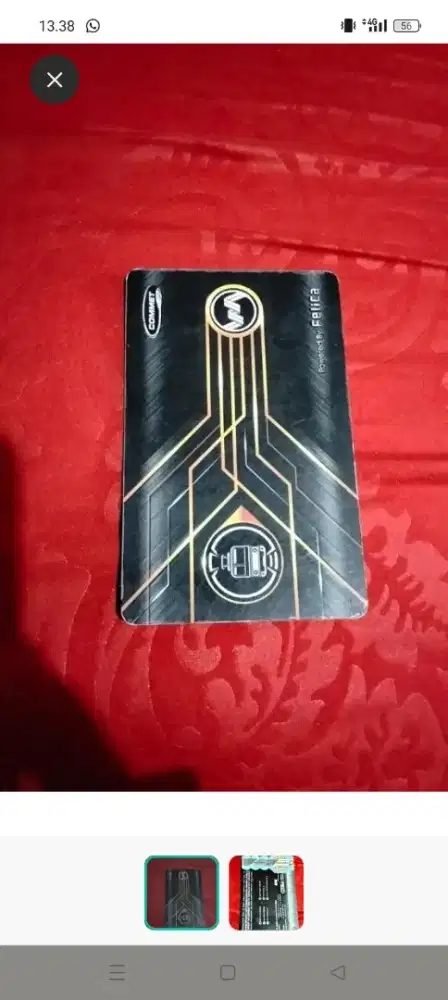 Preloved Kartu tap KAI