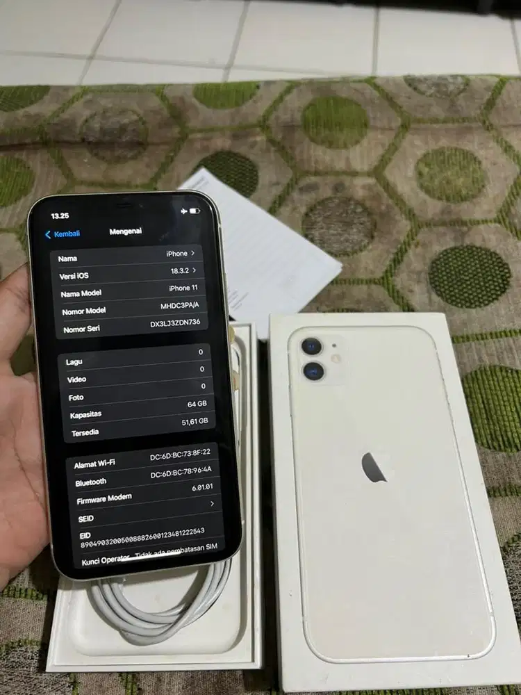 IPHONE 11 64GB RESMI IBOX