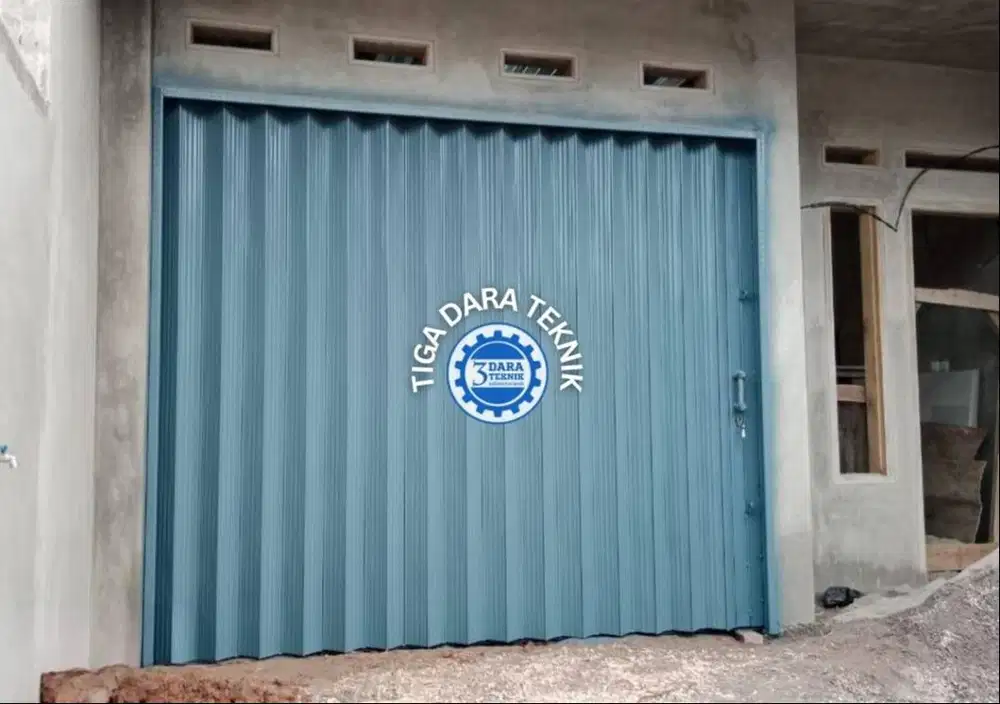 Service Dan Pasang Baru Folding Gate, Pintu Geser Ruko Harga Permeter