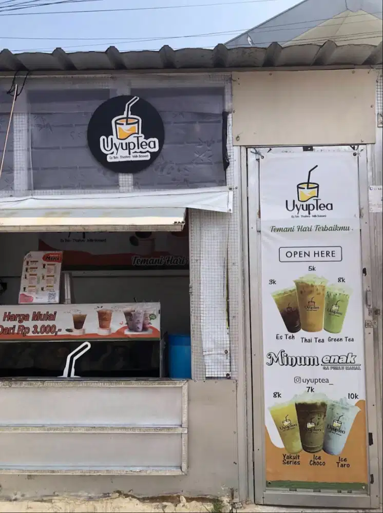 Dijual perlengkapan usaha (alat bahan dan resep)