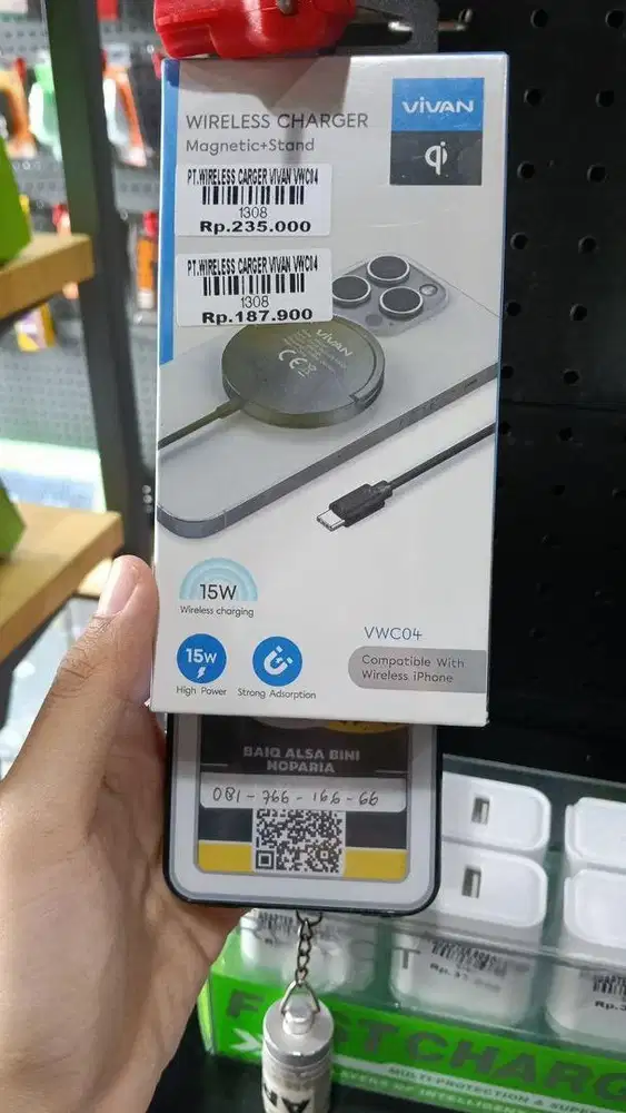 WIRELESS CARGER VIVAN VWC04