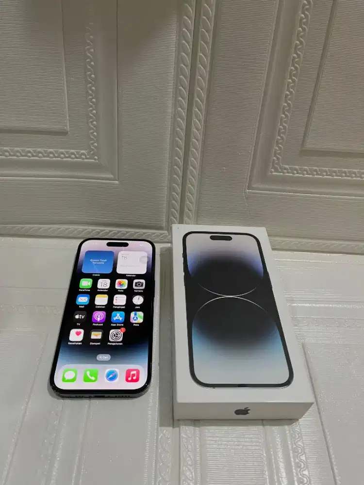 IPHONE 14 PRO 256GB FULLSET MULUS LIKE NEW NOMINUS EX IBOX