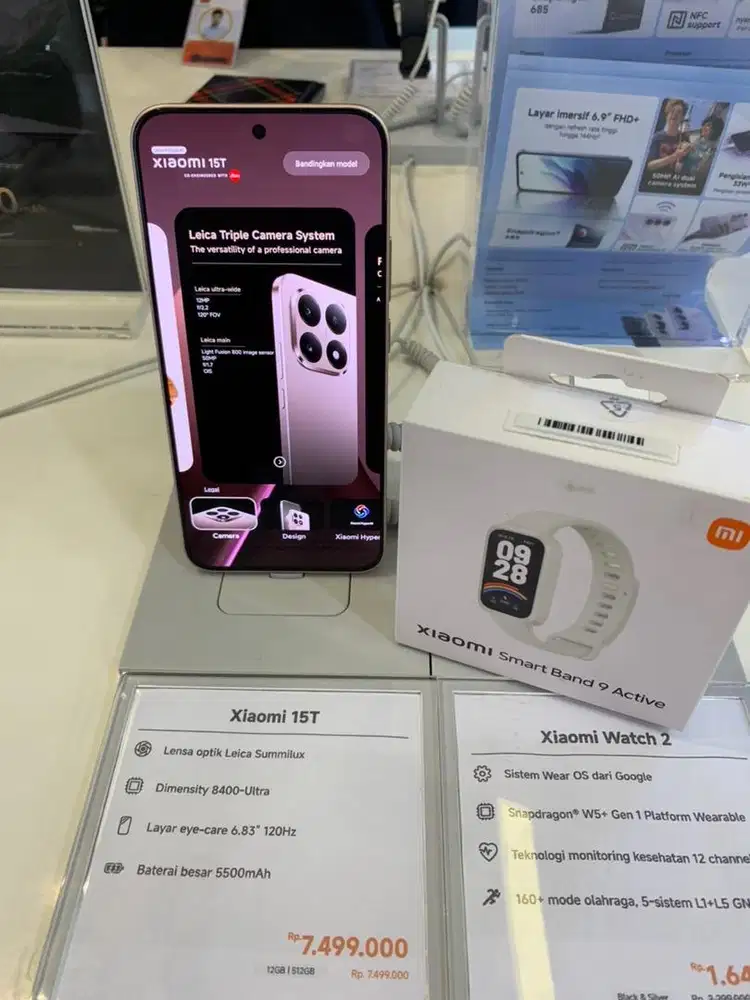 Xiaomi 15T Pro Free Smartband 9 Active