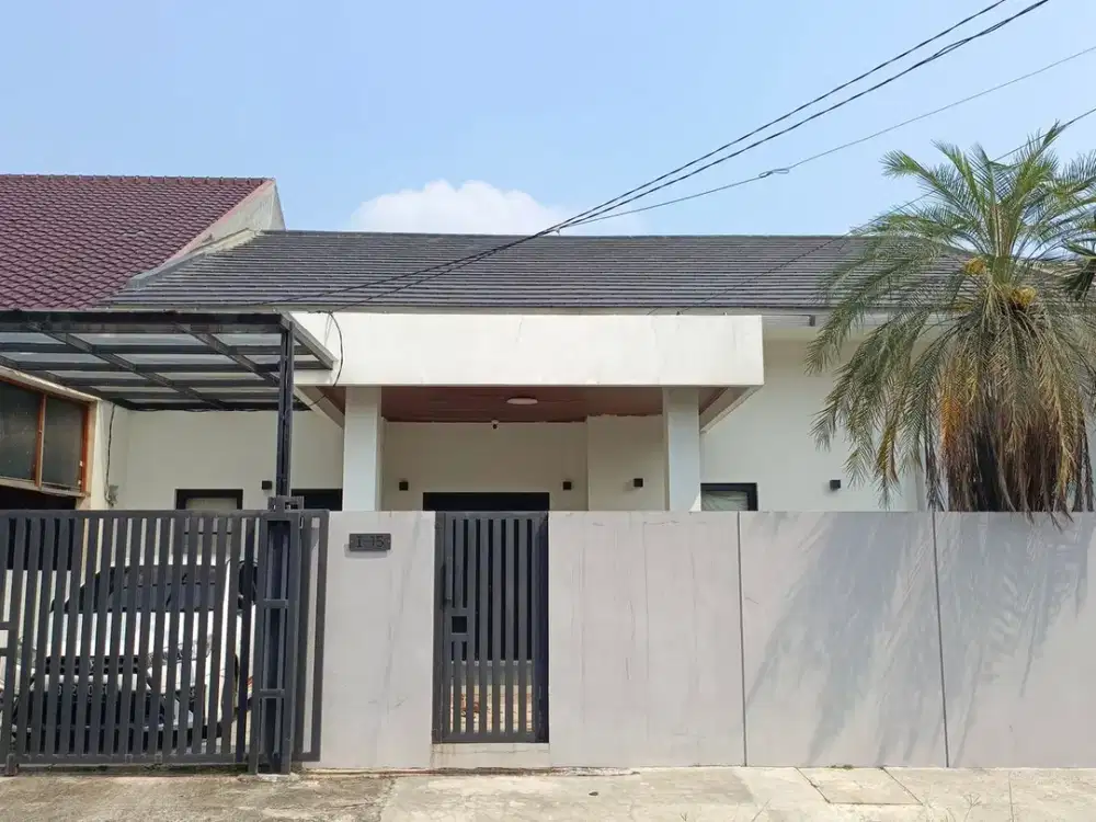 Rumah Luas Terawat SHM 7 Menit ke RSU Kota Tangsel Hadap Timur J-30820
