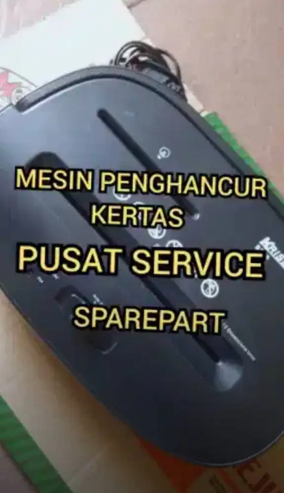 Mesin Penghancur Kertas Sparepart Berkwalitas