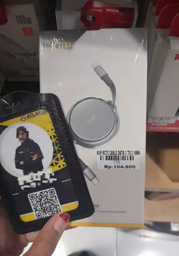 KIIP RCTC CABLE DATA C TO C 100W ATLANTIS DAHSYAT