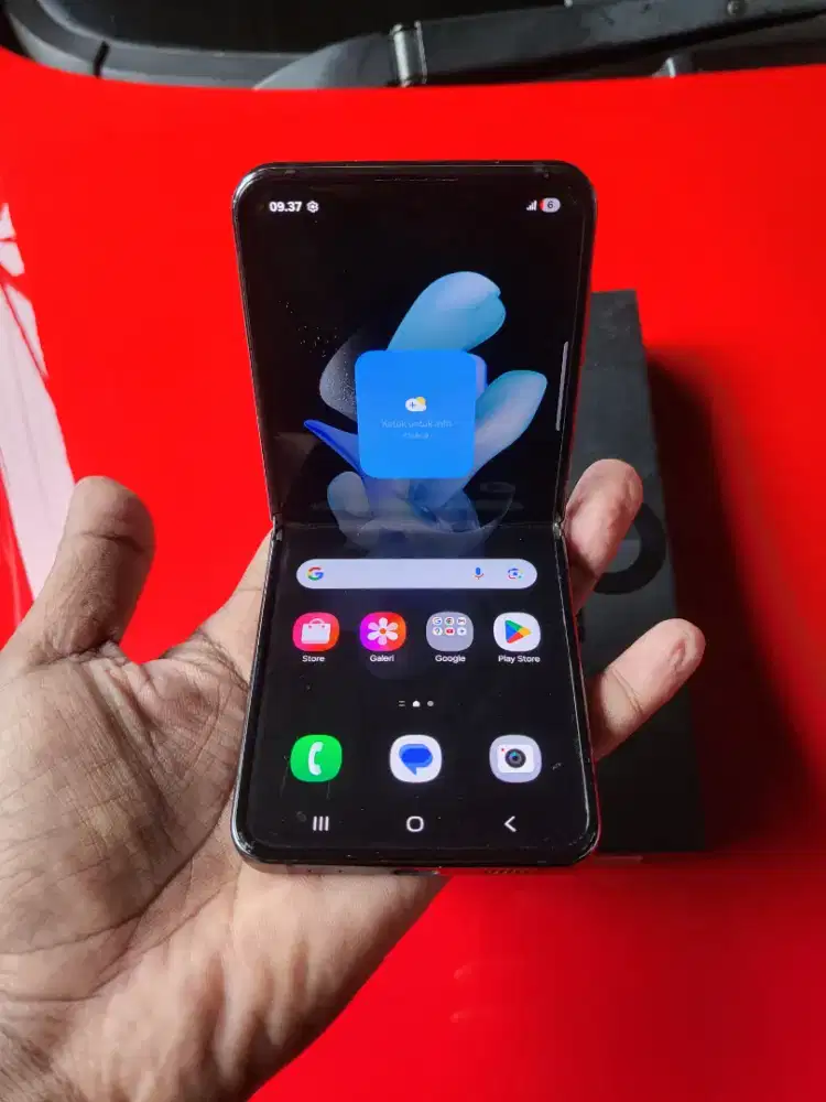 Samsung z flip 4 ram 8/256 resmi fullset