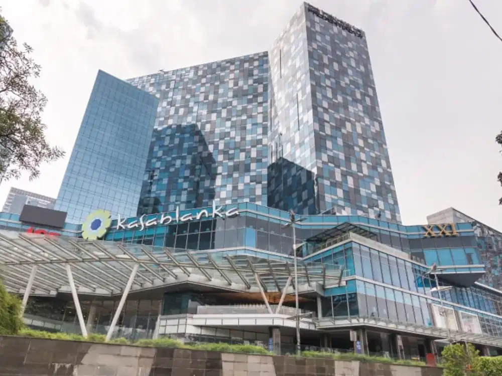 Sewa Kantor Prudential Center 163m2 Bare Area Sudirman Dekat MRT