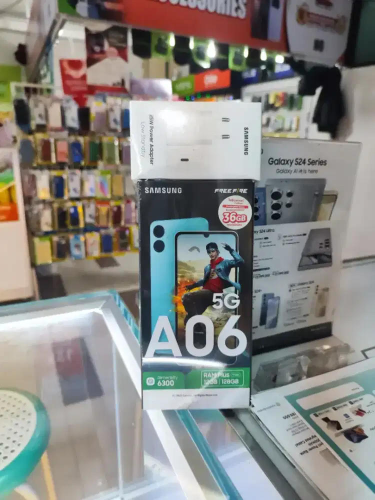 Samsung A06 5g 6/128 Free adapter