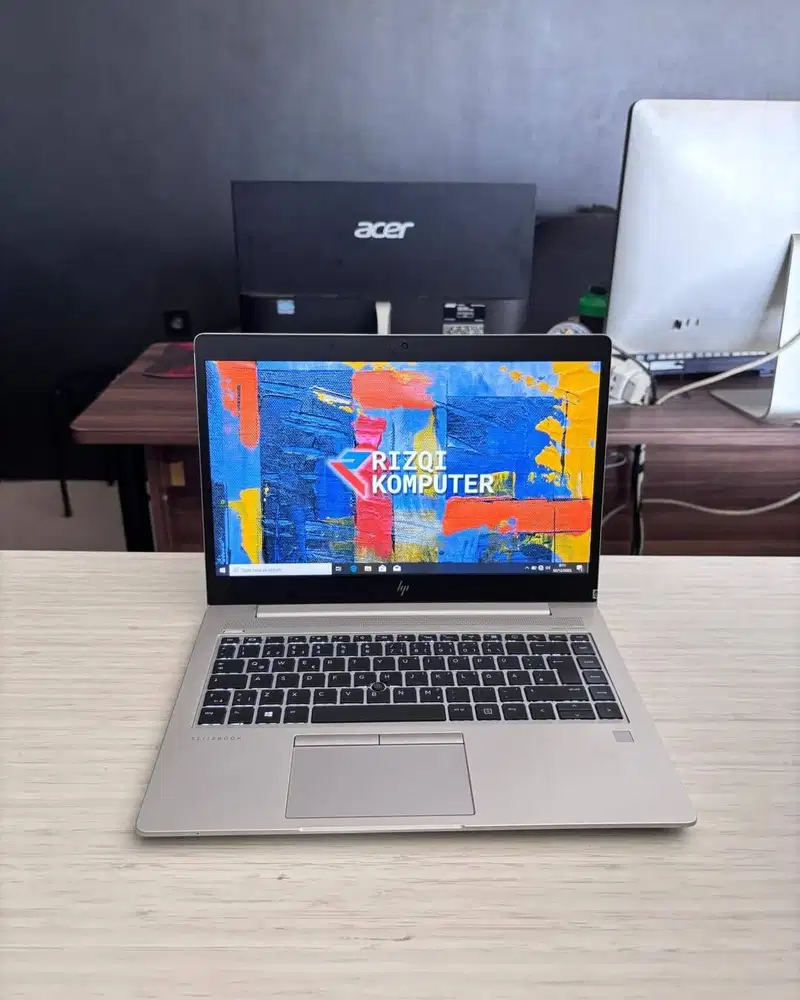 HP EliteBook 745 G5 AMD Ryzen 5 PRO 2500U Ram 8GB SSD 256GB Siap Pakai