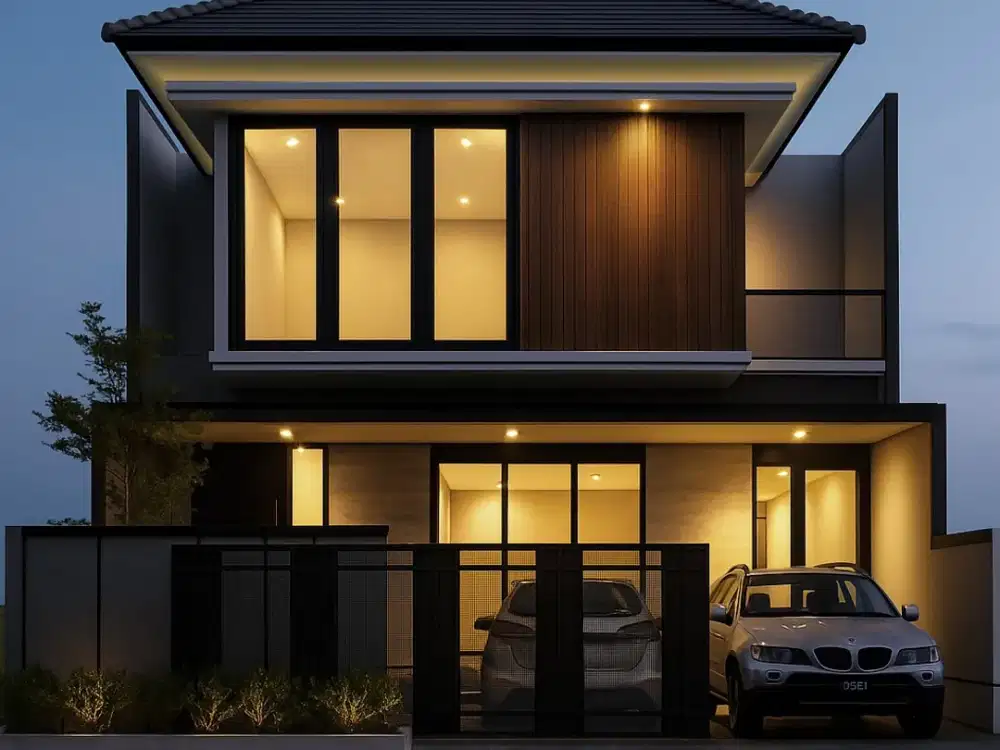 Rumah Baru Mewah Sutorejo 2 Lantai Dekat Mulyosari