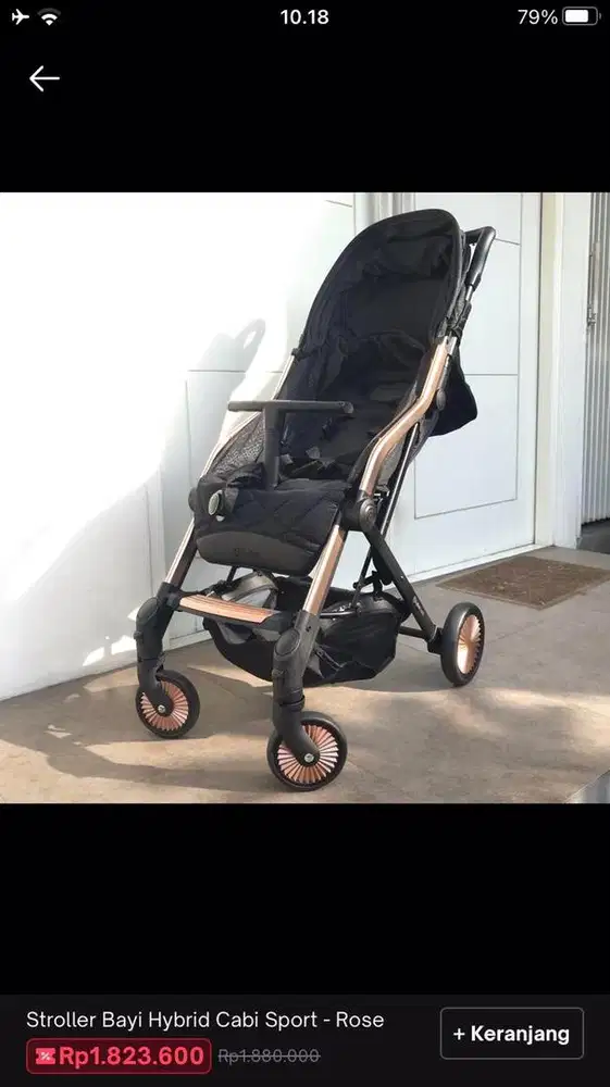 Stroller hybrid cabi sport