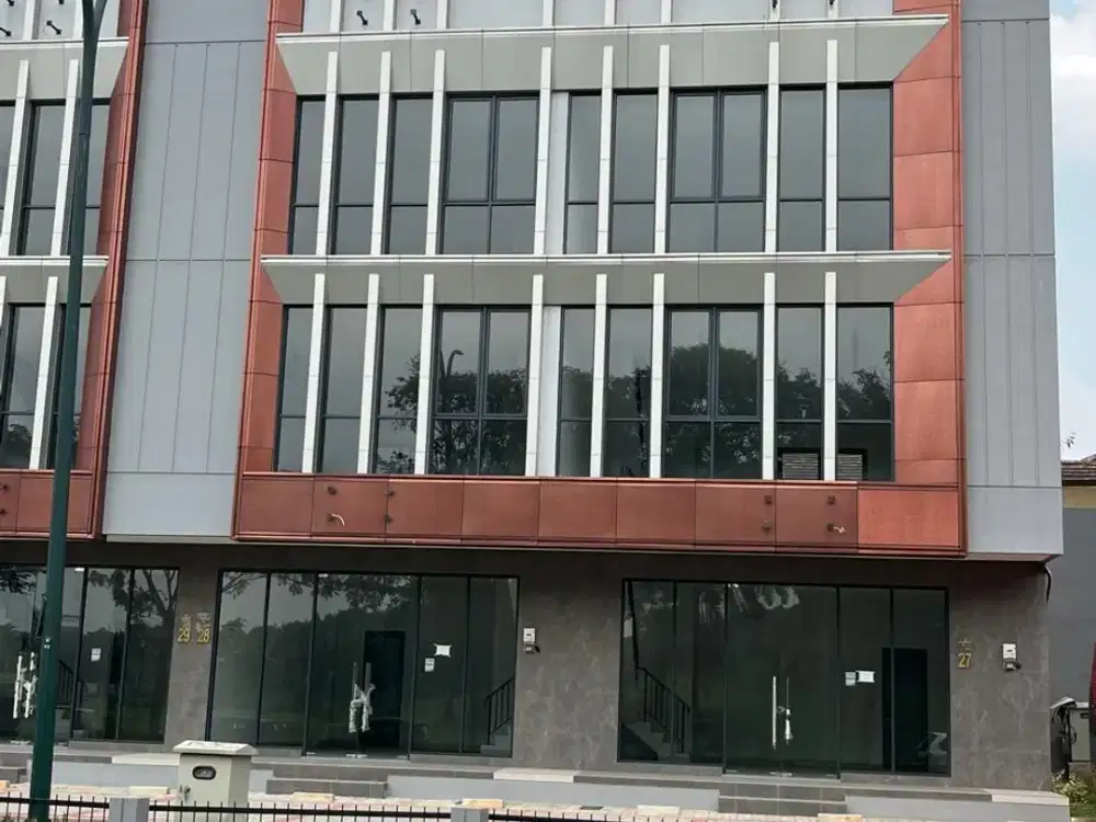 Disewakan ruko gandeng kota wisata terdepan Dekat Akses toll strategis siap pakai