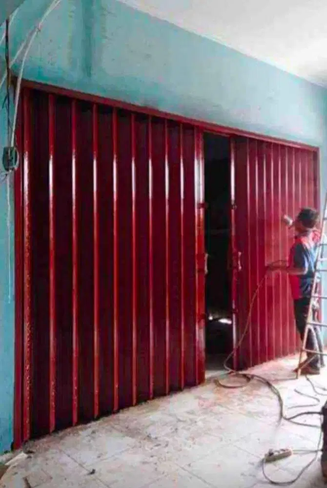 FOLDING GATE ROLLING DOOR MURAH