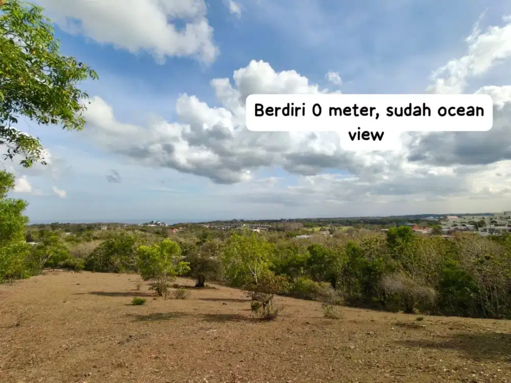DIJUAL TANAH KOMERSIAL VIEW SUNSET DAN OCEAN DI KAWASAN ULUWATU KUTA SELATAN BALI - Thumbnail 5