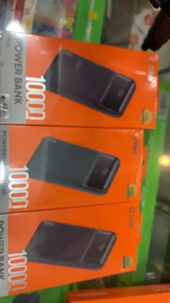 Power bank olike 10.000 mah Led baru original real capacity
