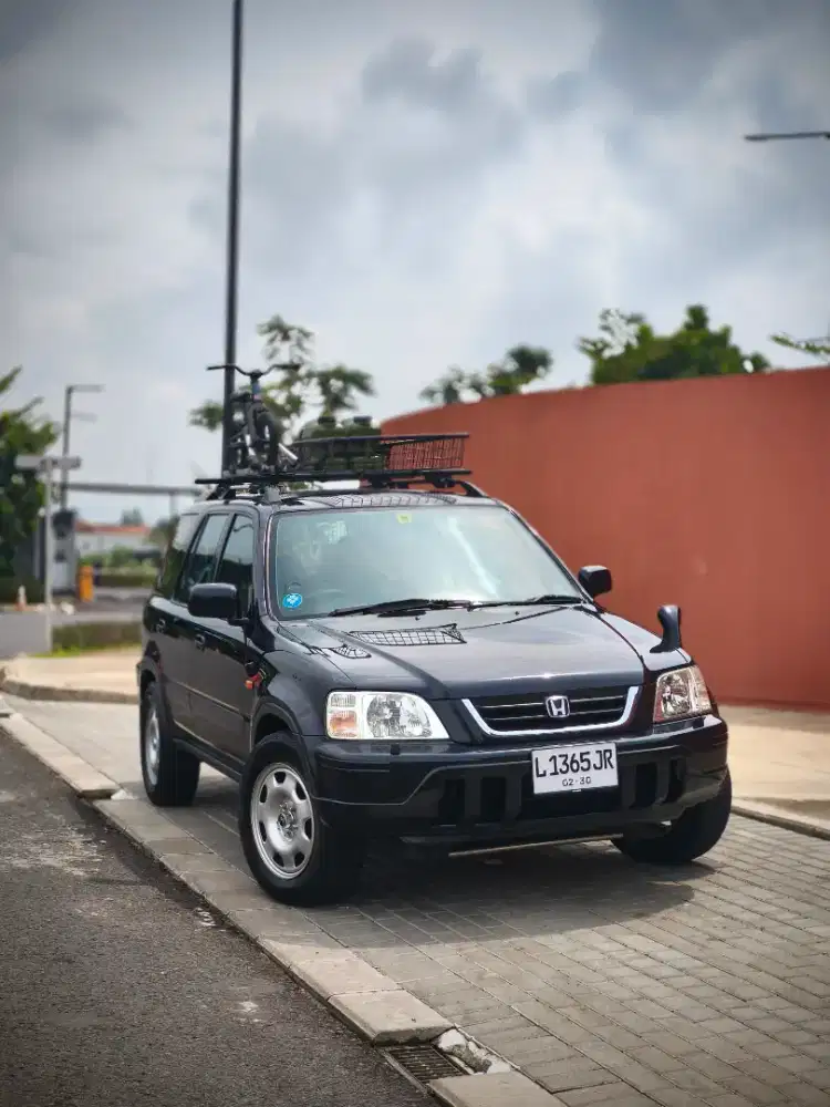 Honda CRV gen 1 at 2002 low km istimewa original terawat thule antik