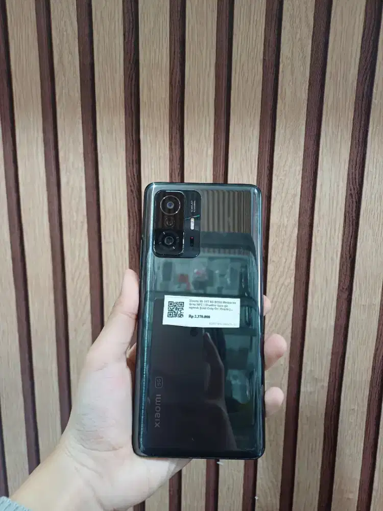 Xiaomi Mi 11T 5G 8/256 Meteorite Gray NFC |Unit Only Ori Resmi