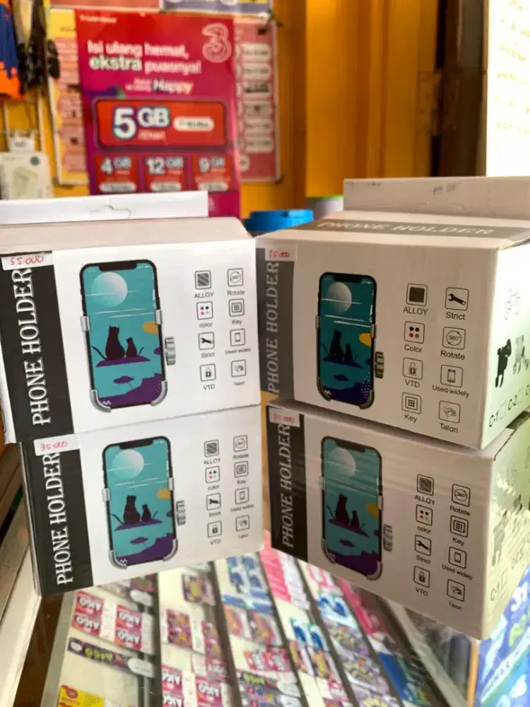 Holder motor bahan besi