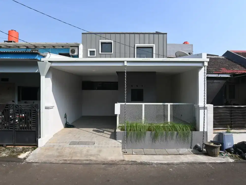 Rumah Cantik di Cluster Graha Raya Bintaro Jaya Semi Furnish Siap Huni Lokasi Ok