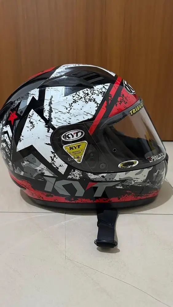 Helm KYT R10 clear flat visor Size XXXL