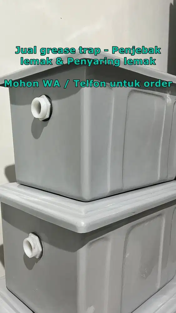 grease trap FIBERGLASS - GRESTREP BERKUALITAS