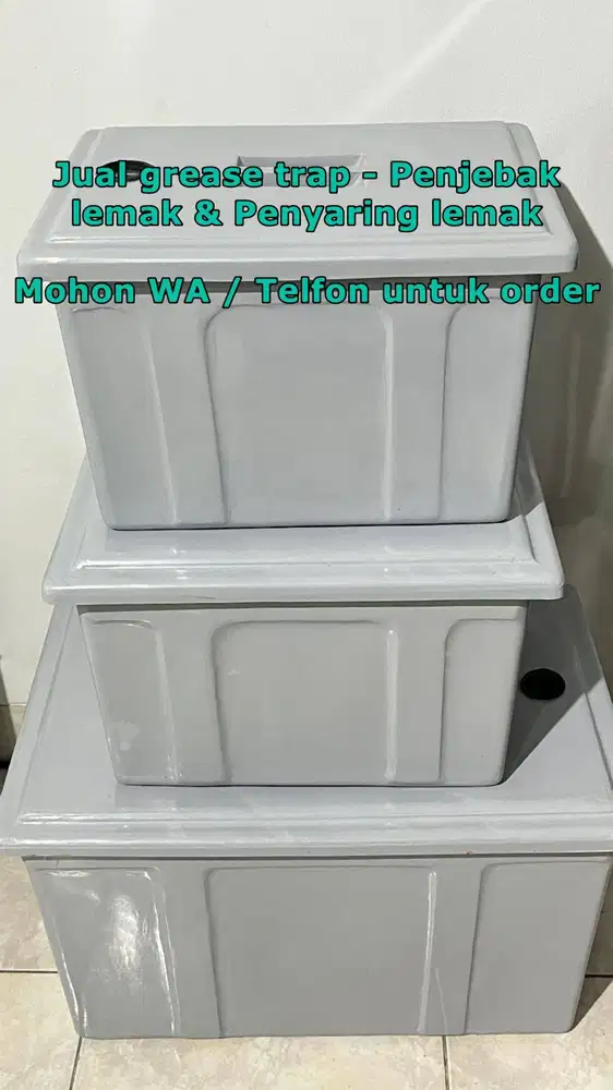 gres trep - Penjebak lemak - GRESTREP FIBERGLASS