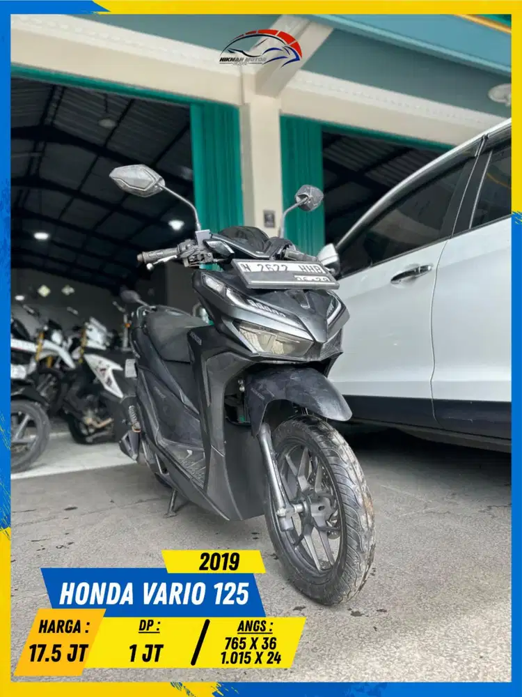 HONDA VARIO 125 2019 MESIN AMAN BOLOH HIKMAH MOTOR KEPUH MALANG