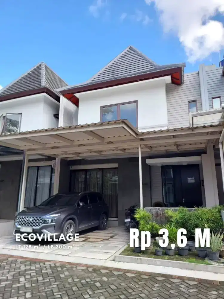 Dijual Rumah Cantik di Lingkungan Premium Hyarta Ecovillage