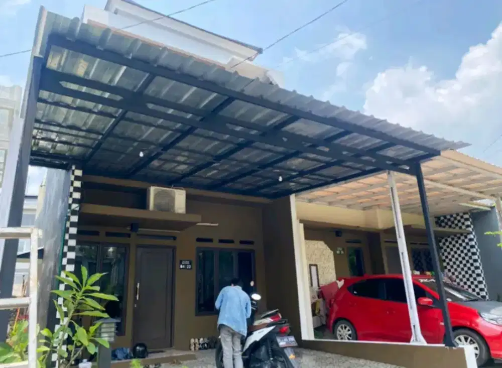 Kanopi baja ringan atap spandek