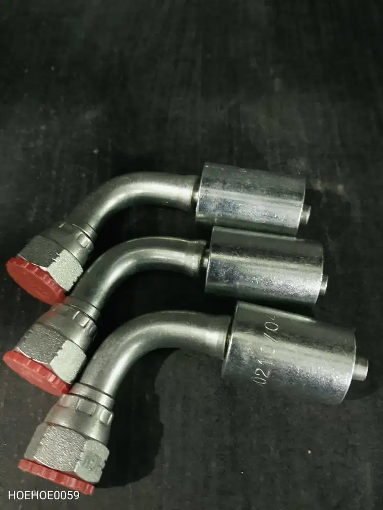 FITTING HOSE JIC SAE ⅜ ( R12 ) ELBOW