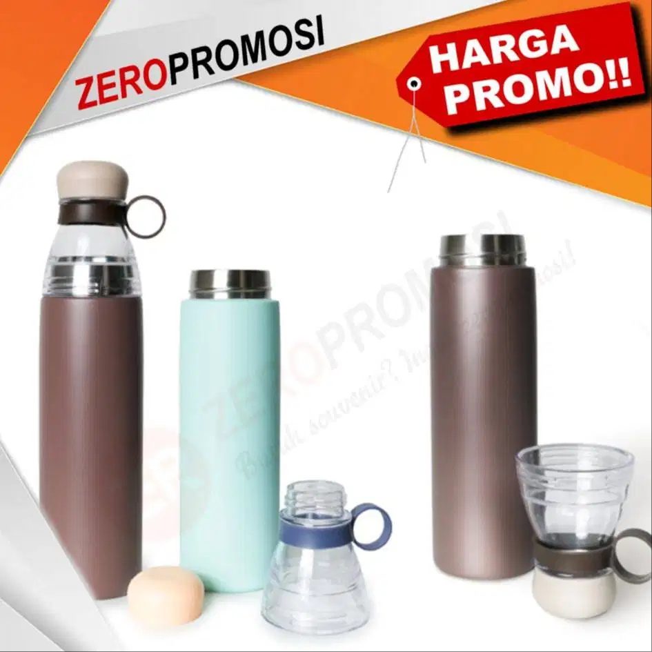 Souvenir Premium Tumbler Vacuum Stainless Aero Mizzu Berkualitas