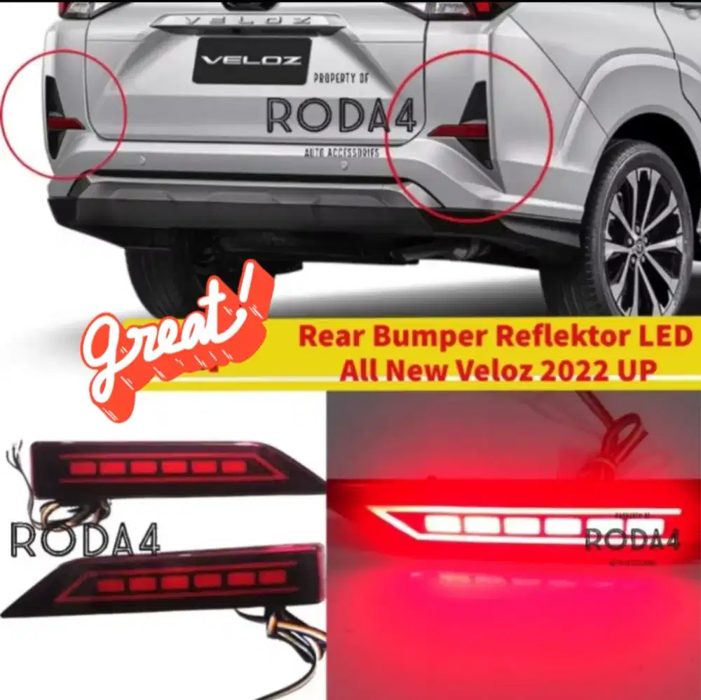 Lampu Reflektor LEd All New Veloz