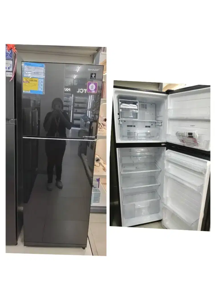 Kredit Spaylater Kulkas Sharp J-Tech Inverter