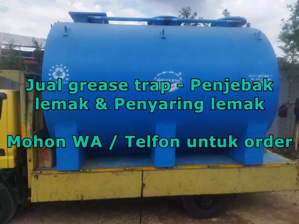grease trap FIBERGLASS - GRESTREP BERKUALITAS