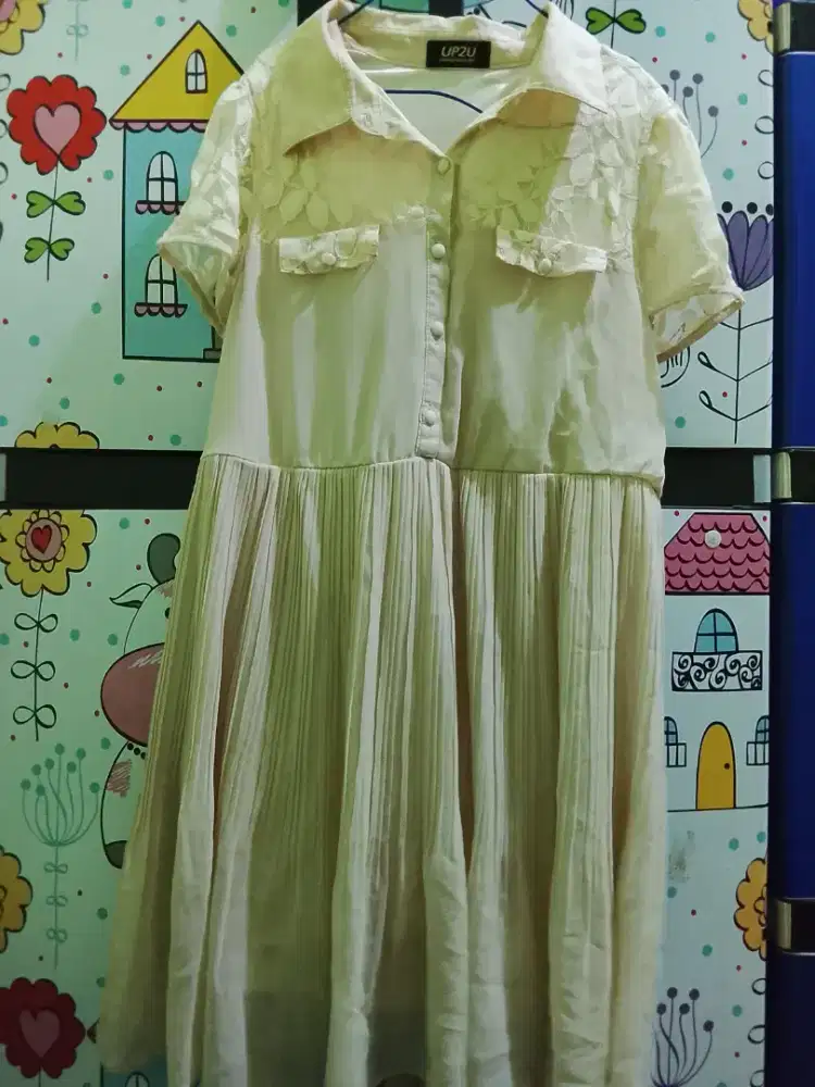 Dress impor masih mulus ukuran L