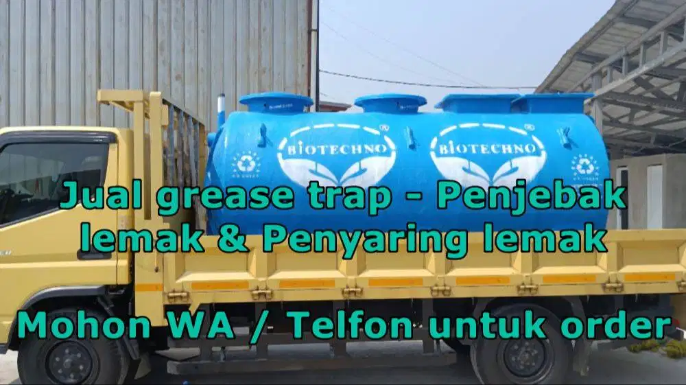 gres trep - Penjebak lemak - GRESTREP FIBERGLASS