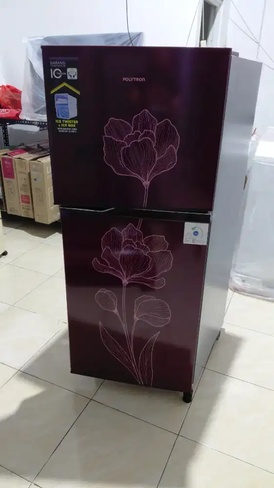 Kulkss polytron 2pintu seri terbaru bgus ori