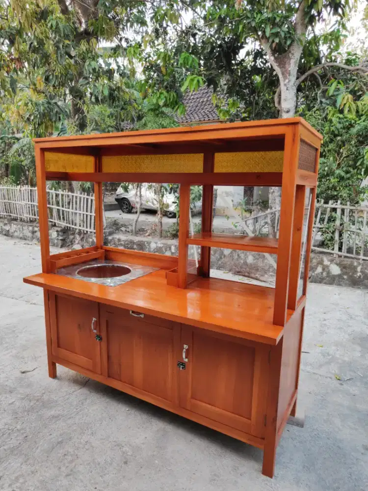 Jual Gerobak Angkringan, Bakso, Mie Ayam, Bubur, Sate, Soto, Pecel dll